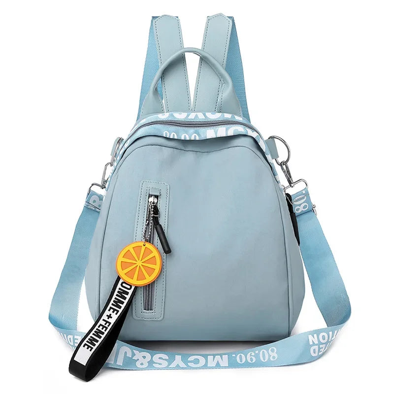 Women Backpack Yellow Casual Multifunction Travel Backpack
