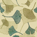 GINKGO LEAF PEEL & STICK WALLPAPER - Self-Adhesive PVC, 3 Roll Sizes - Calm Surfaces