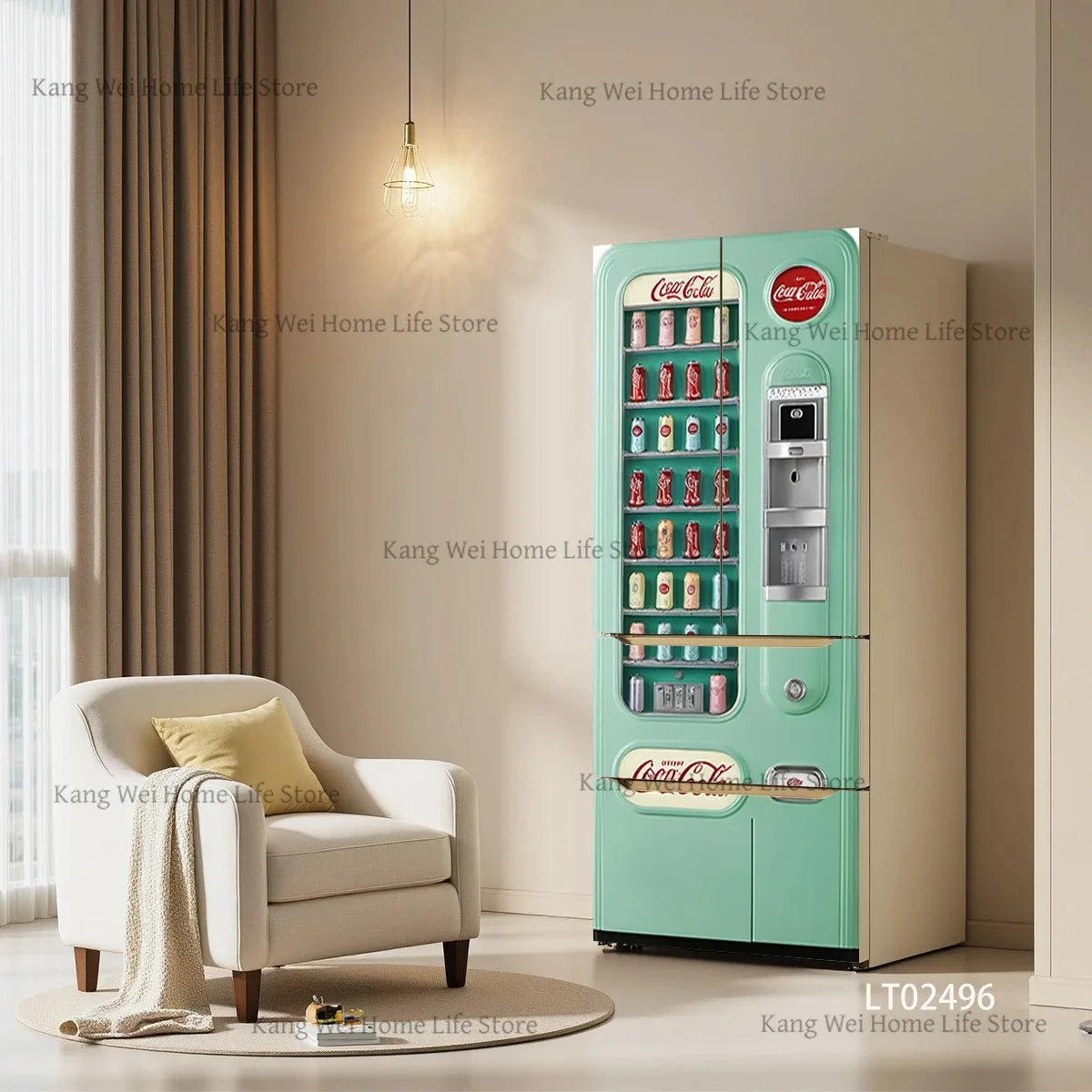 Retro Surface Decal Collection - fridge & door wraps - bold decor