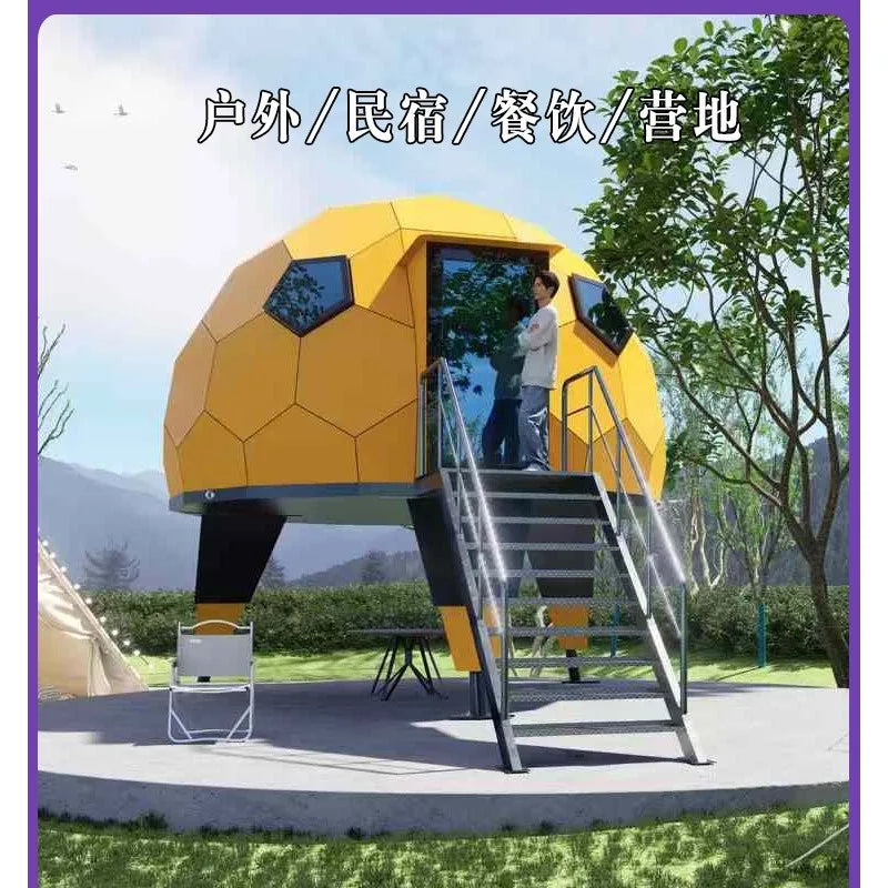 StarBarn Dome - Transparent Circular Space Cabin