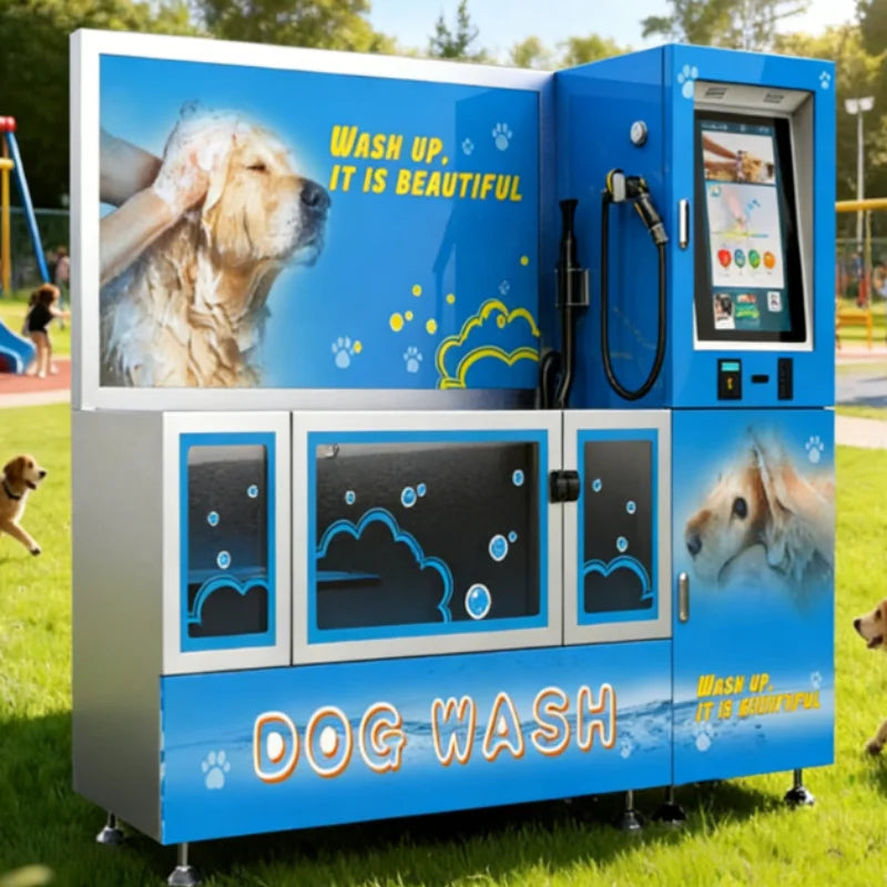 Pet Washing Machine - 6500 W - Stainless Steel