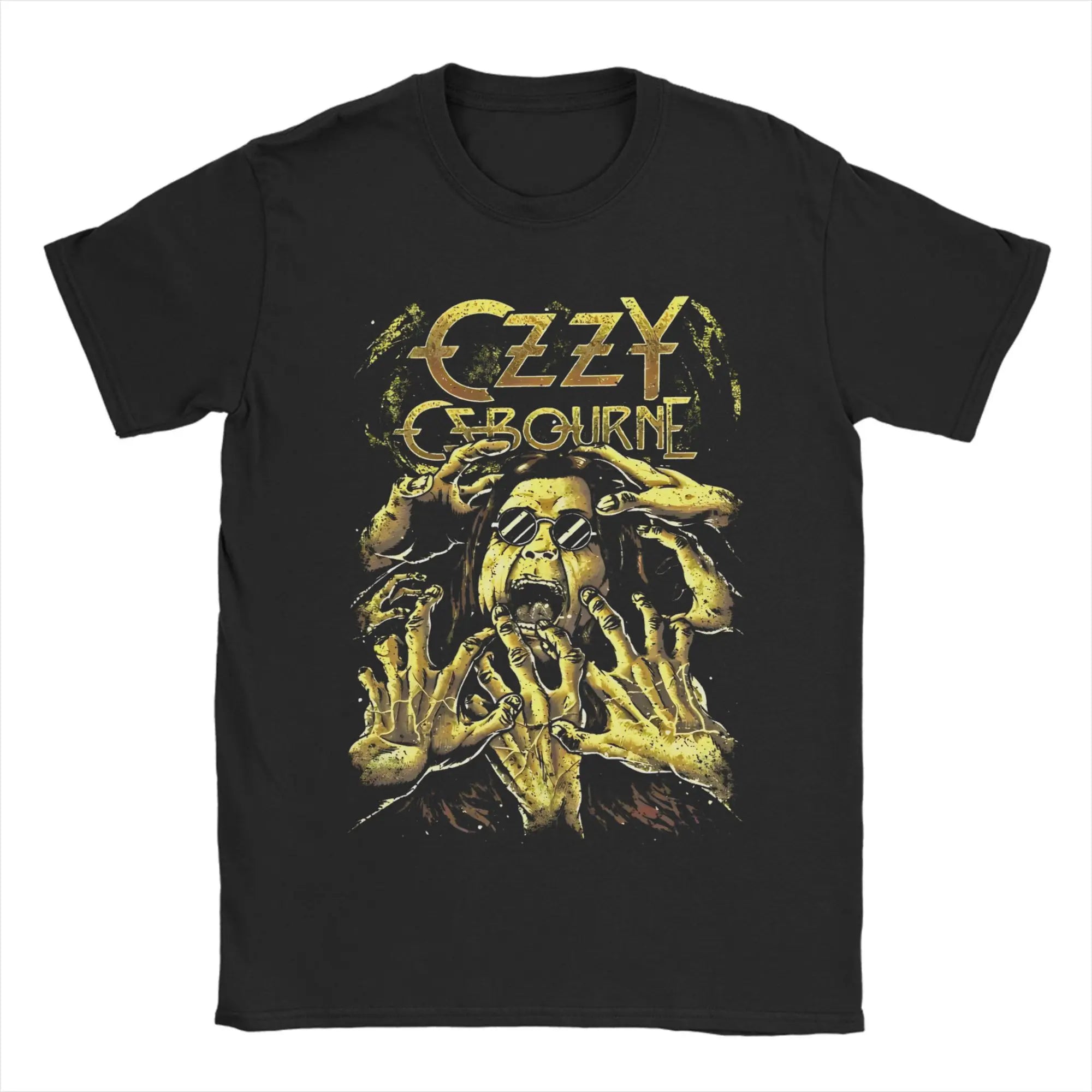 Black Sabbath Band Ozzy Osbourne Men's T-shirt Four Seasons New Style Unisex Casual T-shirt