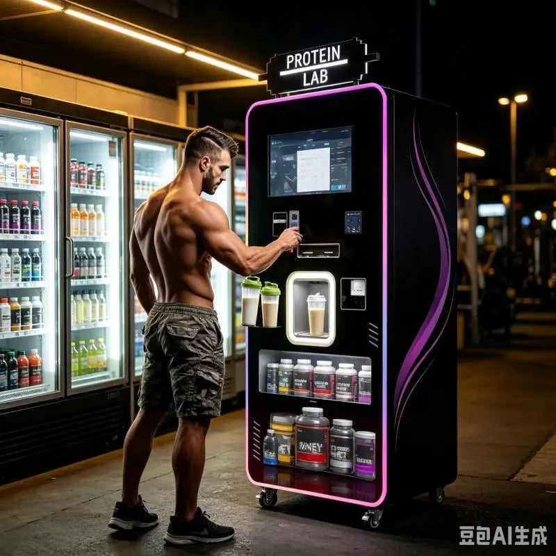Automatic Protein Shake Vending Machine