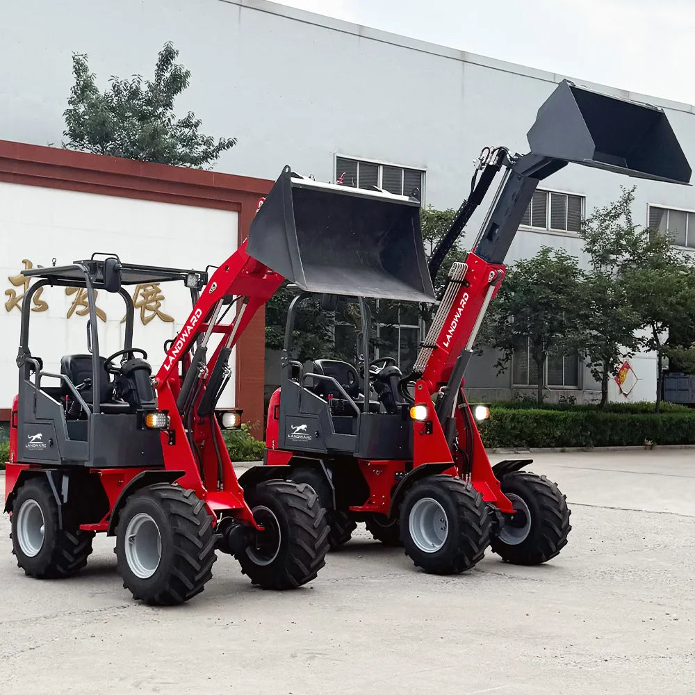 Compact Wheel Loader - Kubota Engine Options - Farm Work