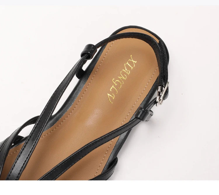 ZAROY Narrow Band Women Flat Sandals Large Size Designer Brand Banquet Wedding Shoes Summer Hollow Beach Gladiator Sandals