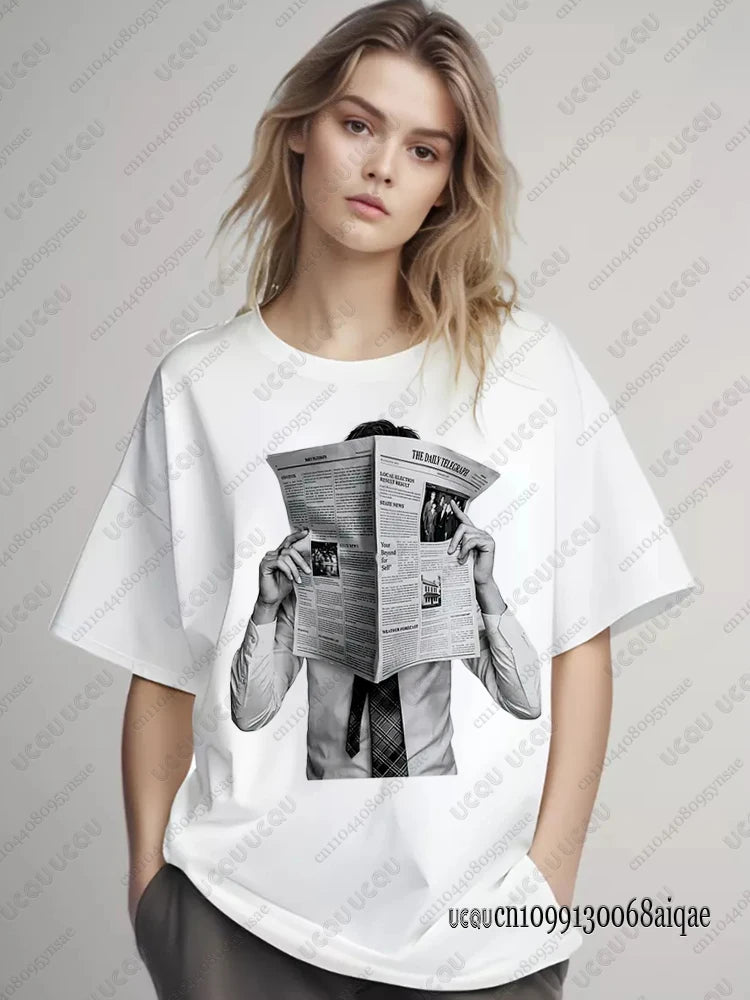 K-pop Famous Singer Polera Manga Corta Print T-shirts For Women 2026 World Tour Concert T-shirts Fans Gifts Y2K Boy Band Tops
