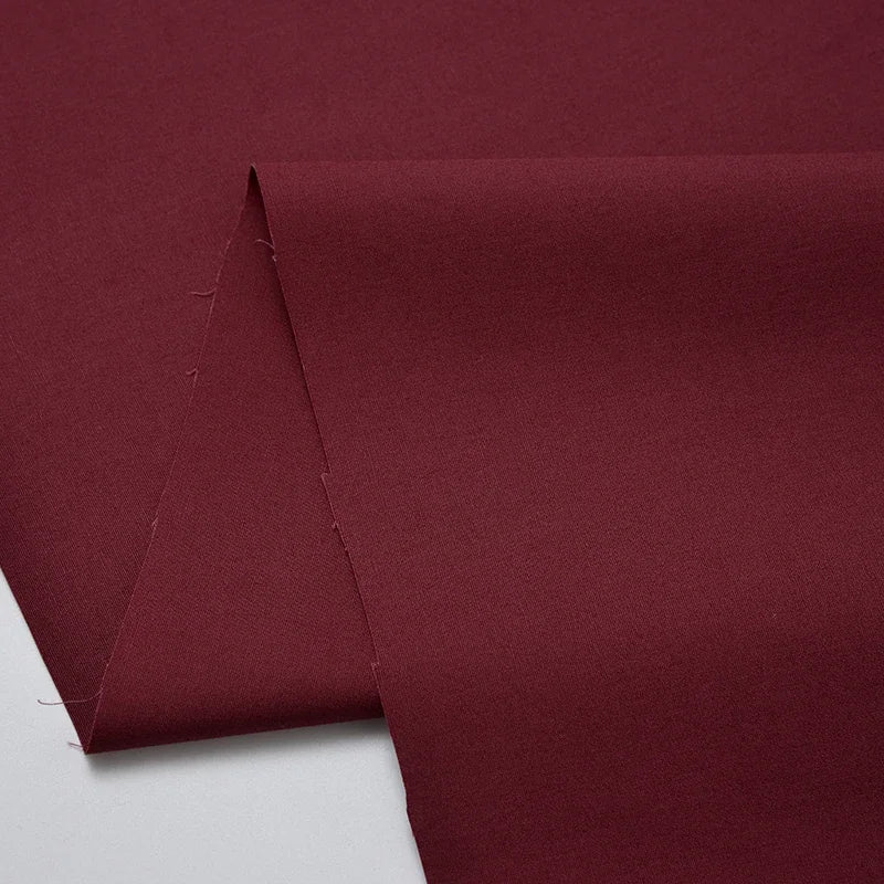 PLAIN COTTON POPLIN FABRIC - 150cm Wide, 46 Solid Colours - Everyday Sewing