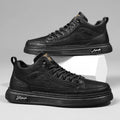 BRIT STEP - Men's Breathable Casual Leather Shoes - Handmade Platform