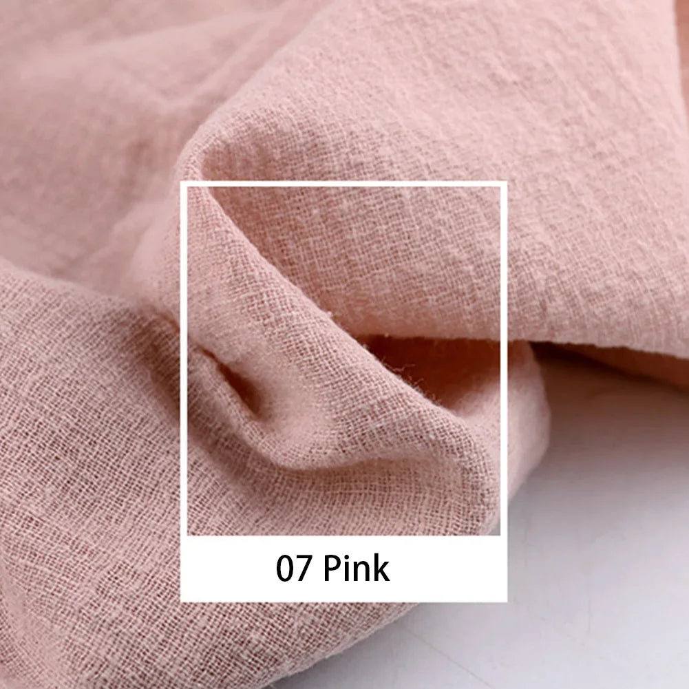 Soft Cotton Cambric Fabric – 130cm Wide, 16 Colors