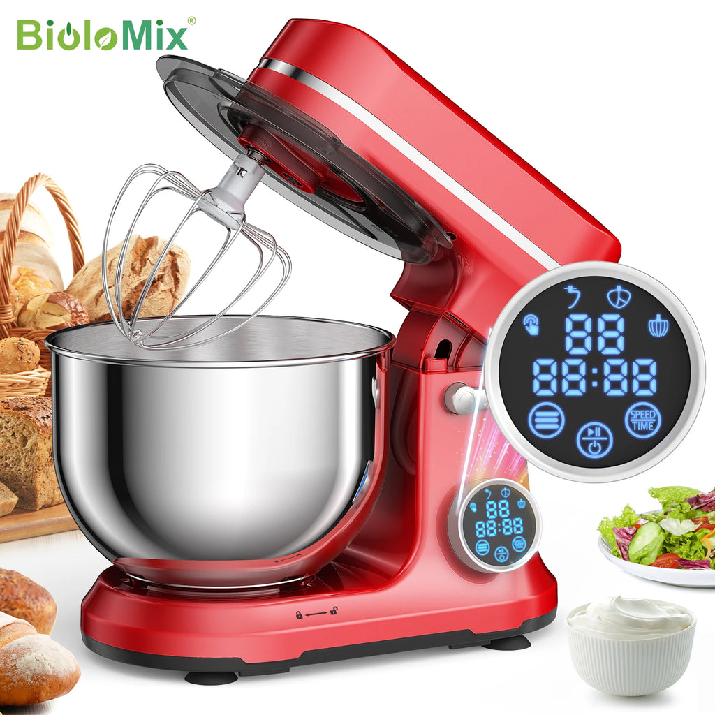 Stand Mixer 1200W – 11 Speeds OLED Screen DC Motor