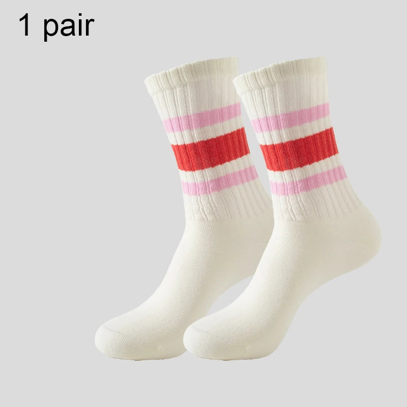 CREW SOCKS - Men's Cotton Crew Socks - 33 Colors, EU 39–45