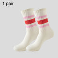 CREW SOCKS - Men's Cotton Crew Socks - 33 Colors, EU 39–45