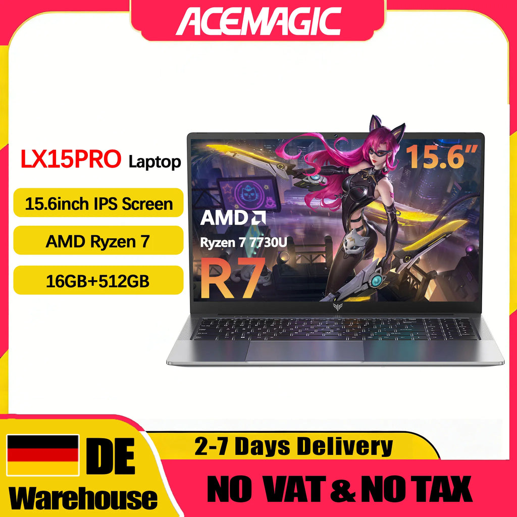 ACEMAGIC LX15PRO 15.6" FHD Laptop - Gateway to Visual Brilliance