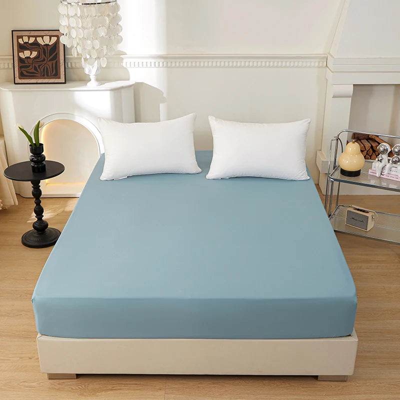 PURE FIT - Solid Color Fitted Sheet - 100% Polyester, Deep Pocket & Easy Care