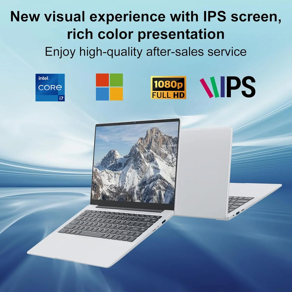 14.1" Office Laptop - Lightweight Windows 11 Pro for Work & Study