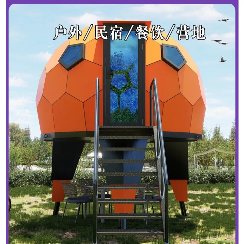StarBarn Dome - Transparent Circular Space Cabin