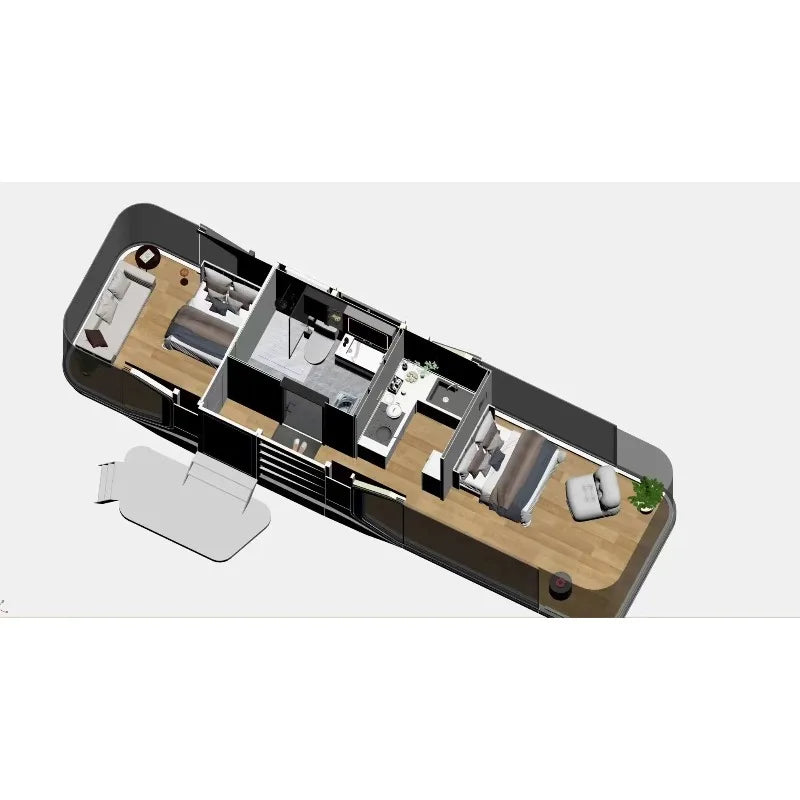 YG Customized Modern Summer House - Luxury Camping Intelligent