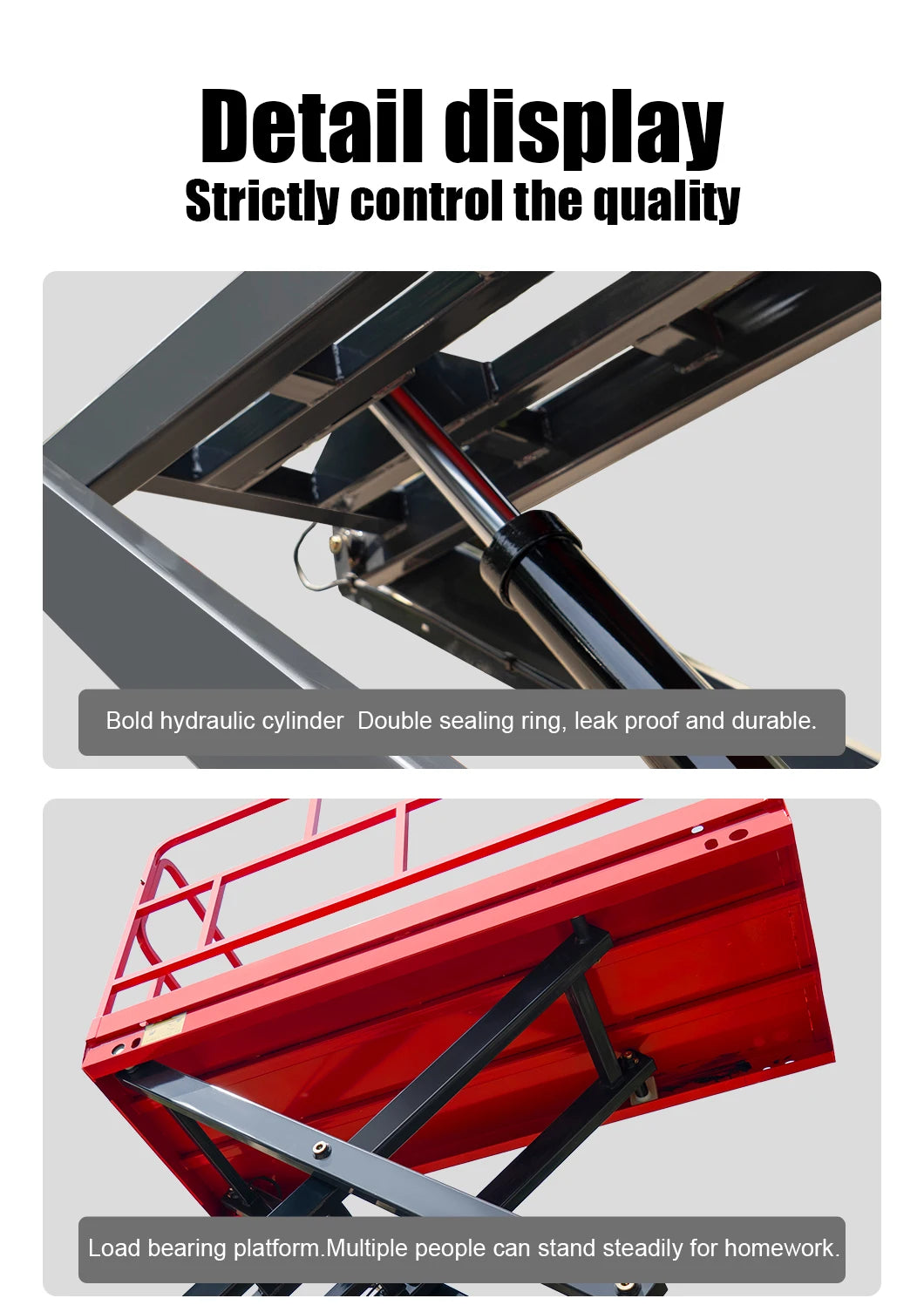 Hydraulic Scissor Lift Table - 500 kg - MP-0.5-4