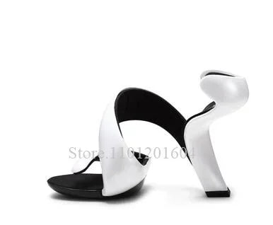 Snake Heels Women Gladiator Spiral High Heels