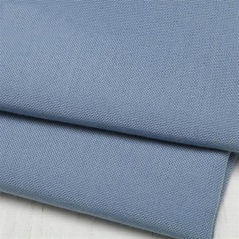 PLAID COTTON LINEN FABRIC - Yarn-Dyed Weave, 26 Colors - Warm Rooms