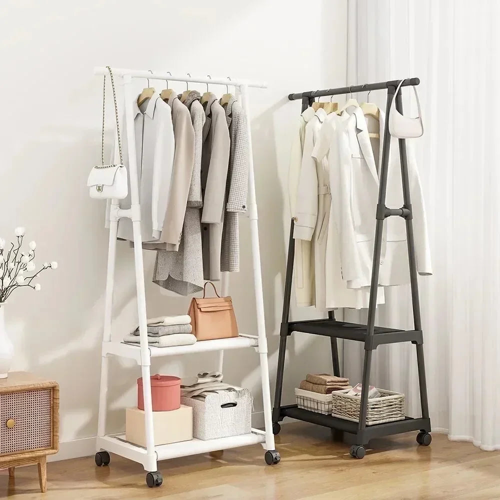 Multifunctional Mobile Clothes Rack – Multi-Tier, 53 Variants