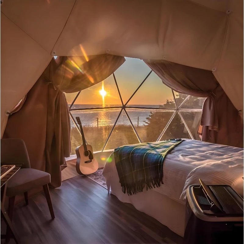 Emerald Dome Resort - Luxury Geodesic Dome with Glass