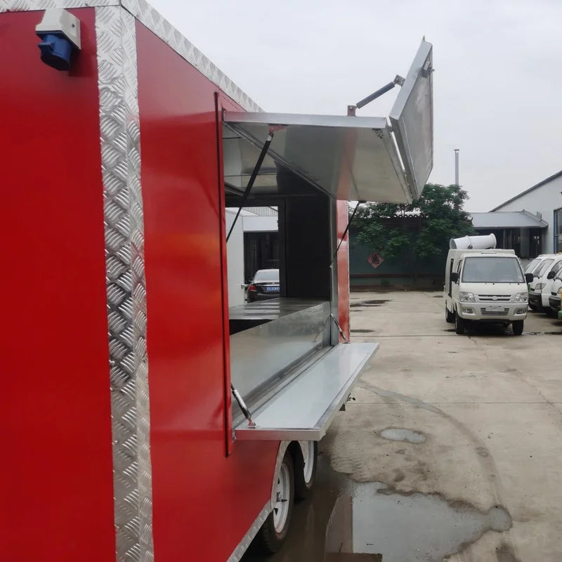 Custom Fast Food Caravan – Mobile Kitchen Complete Cooking Equipment