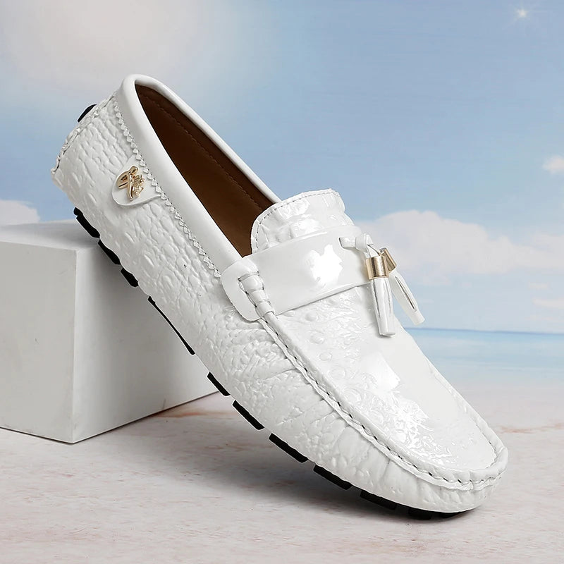Men's Slip-On Loafers Moccasins - Casual Driving Boat Shoes Plus Size EU 35-48