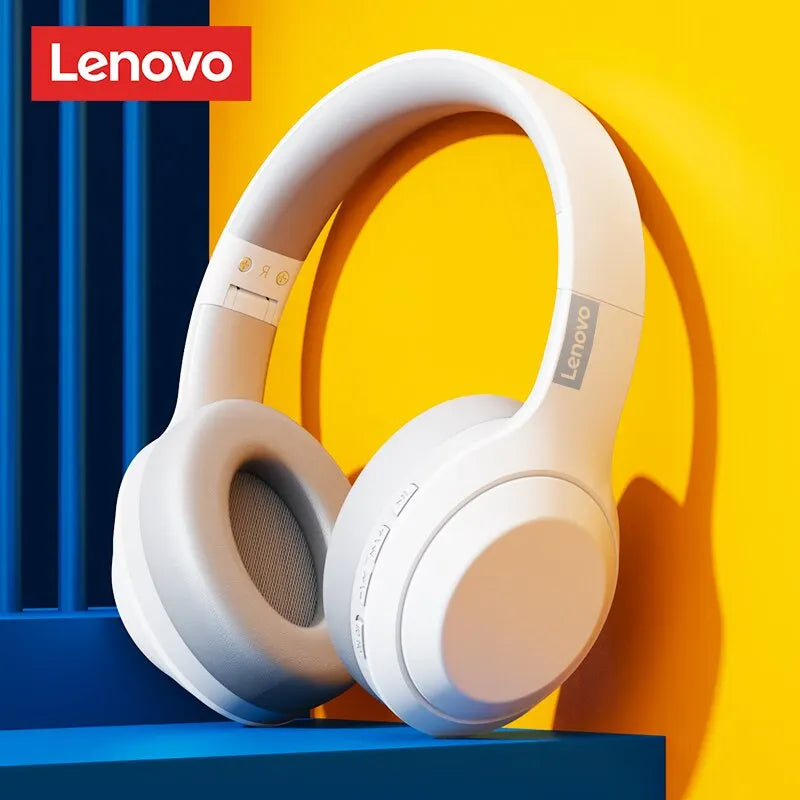 Lenovo TH10 Wireless Headphones Over-Ear Stereo Bluetooth Headset