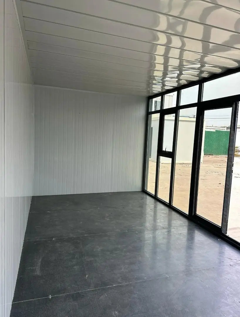 Prefab Sunny Glass House - Assembly Container Frame Easy Handy Room