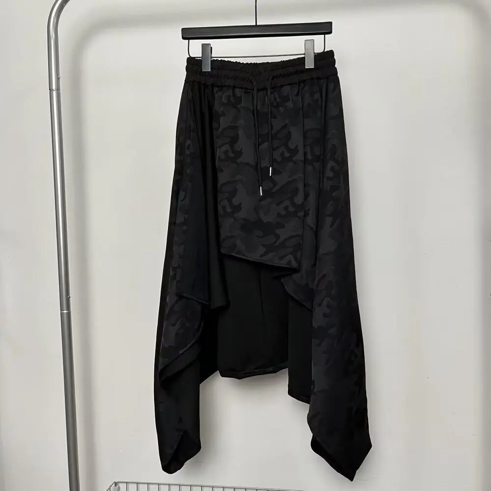 Y2K Unisex Wide Leg Harem Culottes