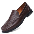 BOARDROOM - Men's Leather Slip-On Formal Dress Shoes - Office, Wedding & Beyond