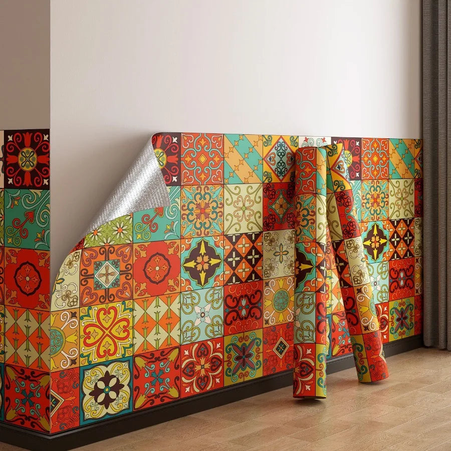 BOHO KIDS WALLPAPER - Self-Adhesive PVC - Waterproof Wall Decor