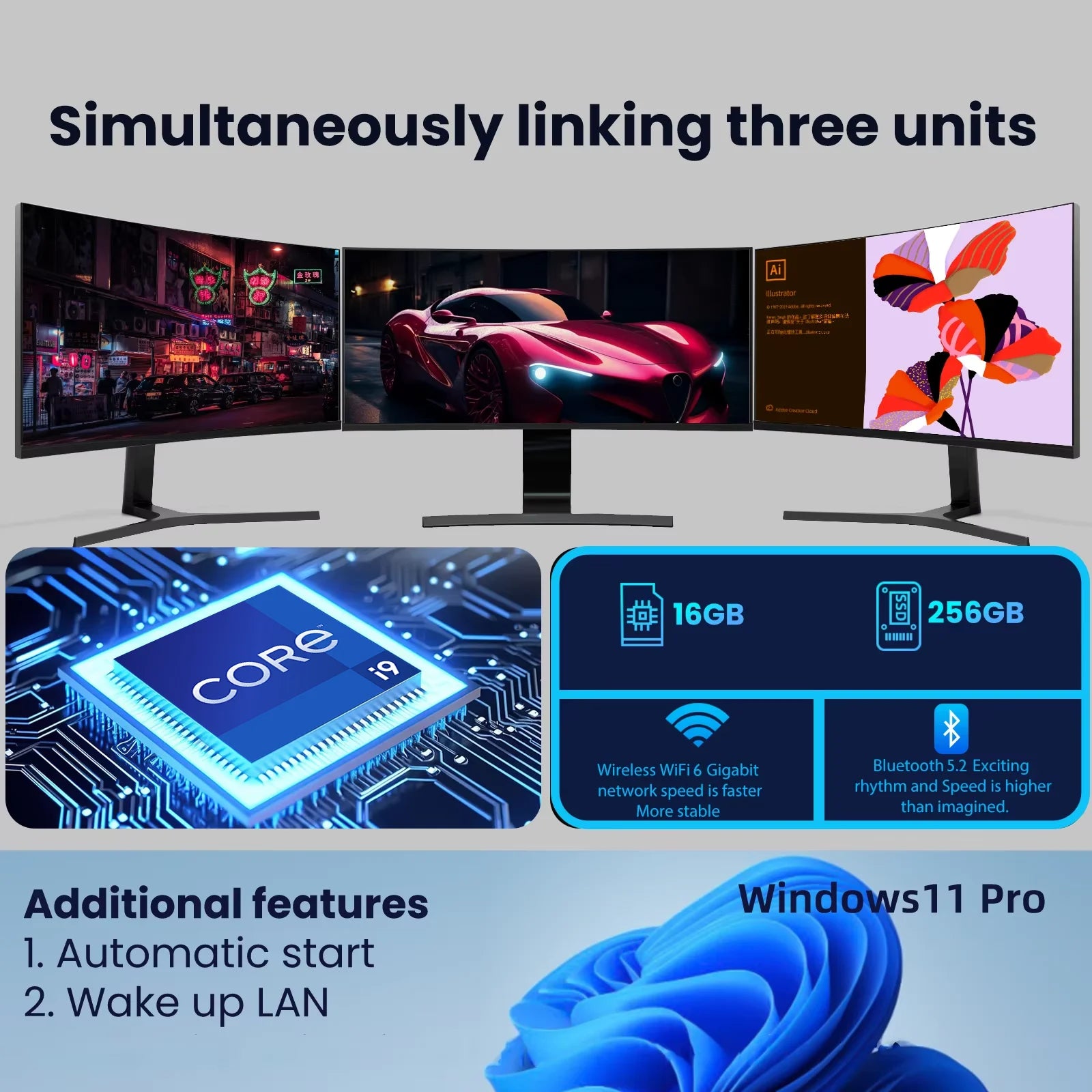 Core i9-10980HK Mini PC 16/32GB