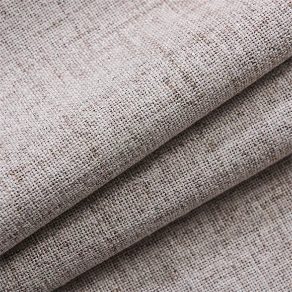 LINEN BLACKOUT CURTAINS - Waterproof Custom Size Panel - Total Dark, Total Calm