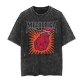 Metallica T-Shirt – Washed Vintage Rock Band Tee The Judas Kiss Unisex