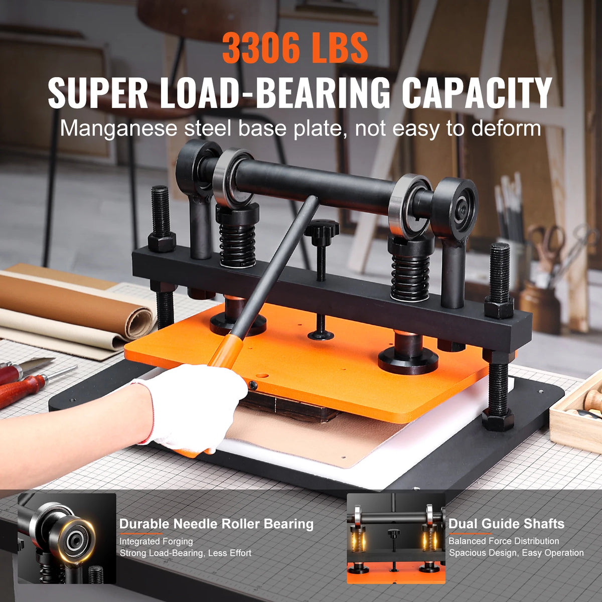 SucceBuy Leather Die Cutter - Embossing Press