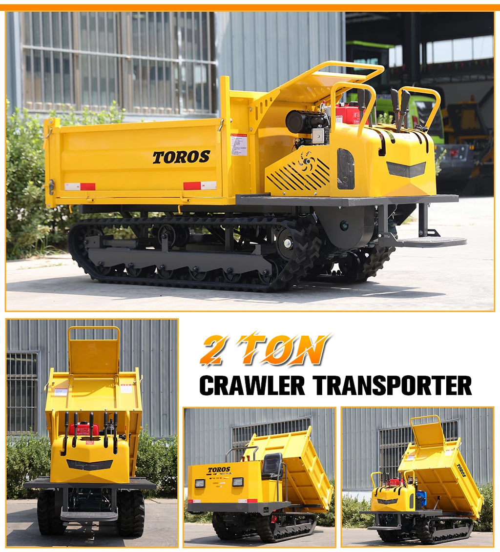 TOROS Mini Crawler Dumper - 800/1000 kg - TRS-08