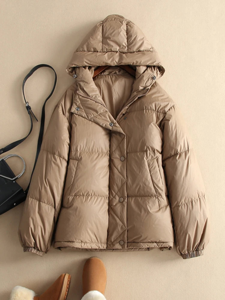 Quilted Down Parka – 85% Duck Down Oversize