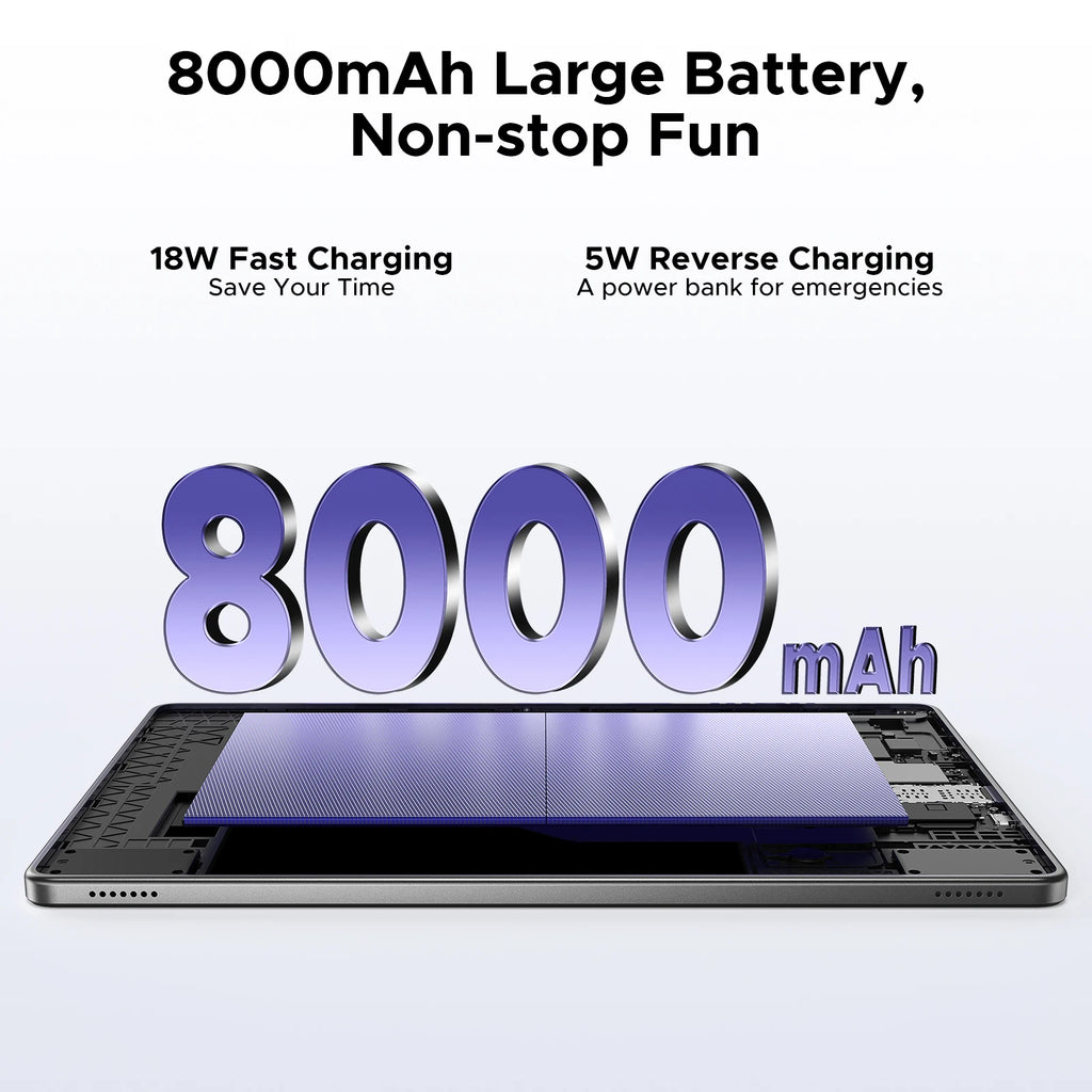 DOOGEE Tab G6+ 11" - 4G LTE Tablet + Full Work Kit