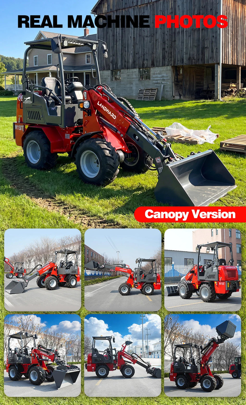 Wheel Loader - Hydraulic Diesel - Farm & Construction