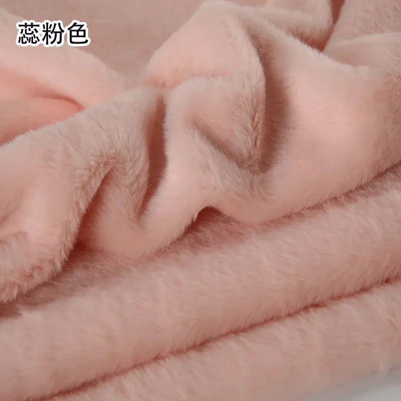 VELVET REX - Imitation Rex Rabbit Plush Fabric - 33 Colors, 165cm Wide, By the Meter
