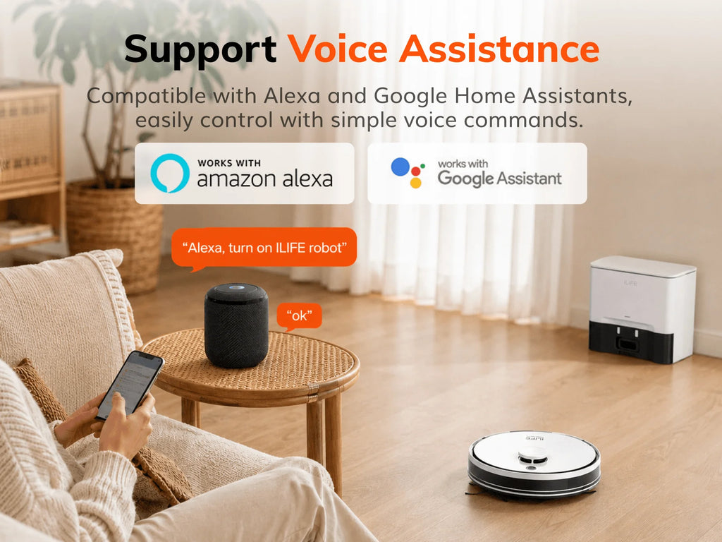 ILIFE A30 Pro Robot Vacuum Self-Emptying