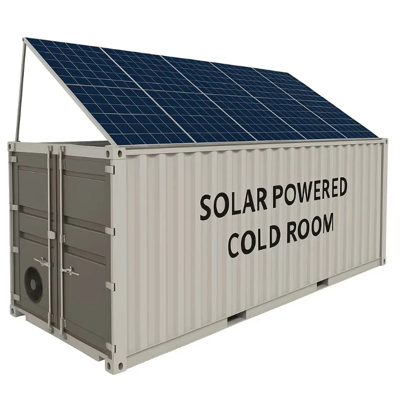 Solar Cold Storage Room - 20 ft - Off-Grid Refrigeration
