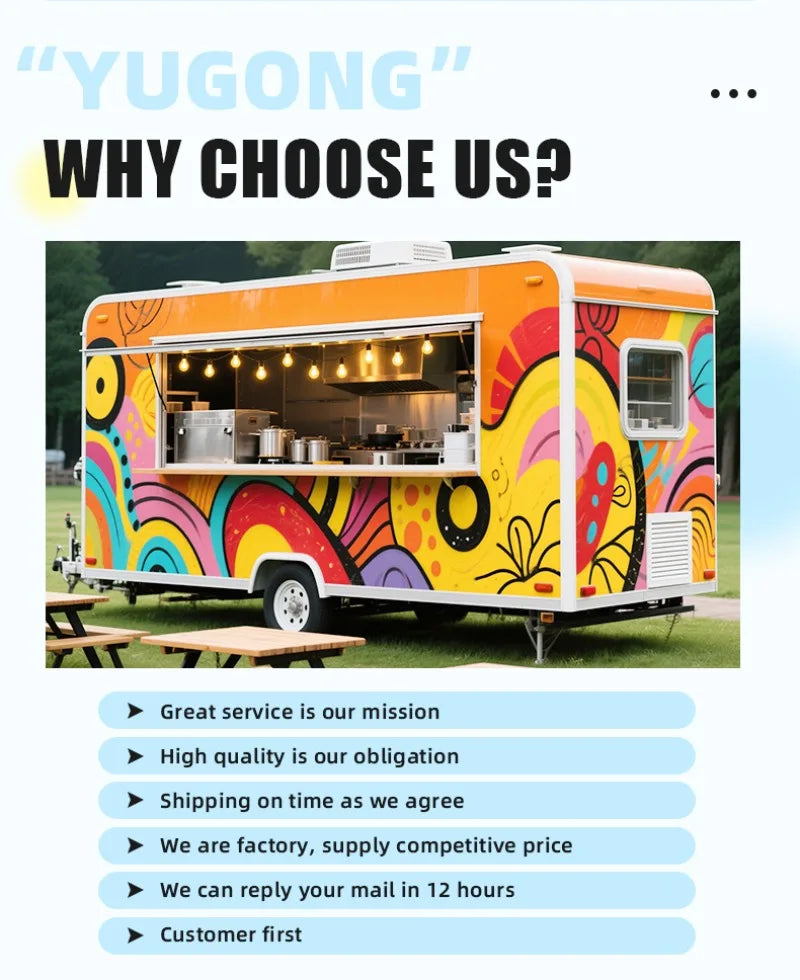 Dessert Food Trailer – Airstream Mobile Kitchen Cabinets