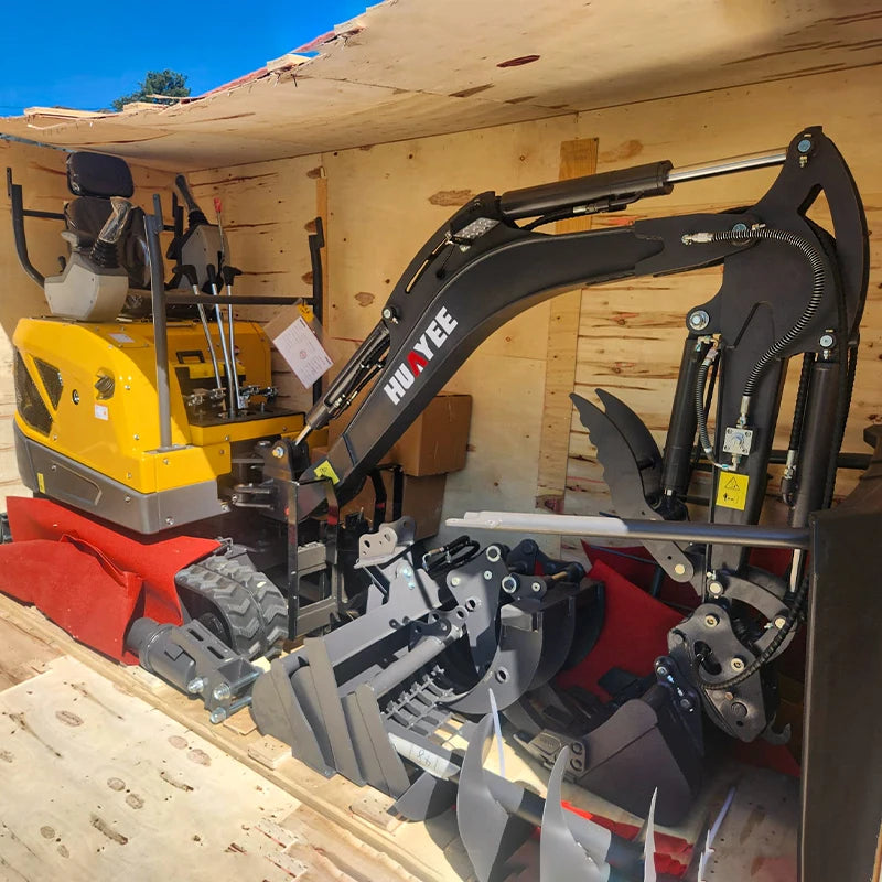Mini Tracked Excavator - HY18 & HY35 - Compact Site Work