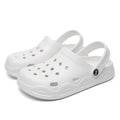 Summer Comfortable Clogs Slippers for Women Lightweight Anti Slip Beach Sandals Woman Fashion White EVA Waterproof Garden Shoes