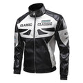 ROAD REBEL - Men's PU Leather Moto Jacket - Streetwear Windproof Biker Coat