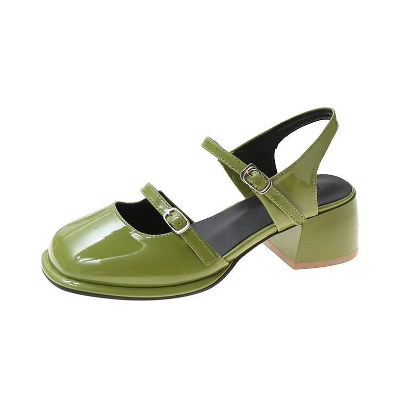Summer new Mary Jane shoes Non-slip Outdoor beach flat Ladies Casual Hollow sandals Fashion versatile comfort Shoes Zapatos