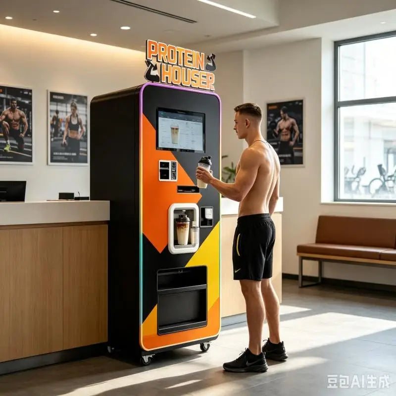Automatic Protein Shake Vending Machine